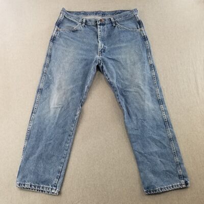 Rustler Jeans Men's Size 36x29 Med Wash VTG 100% Cotton High Quality Durable  