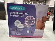 Lansinoh Breastfeeding Starter Set for Nursing Mothers Exp. 06/30/2025