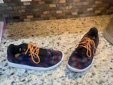 Nike Air Jordan Eclipse Youth Size 6.5 Black Orange Basketball Shoes 724356-505