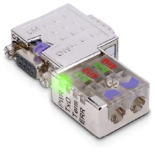 PROFIBUS Connector w/ Diagnostic LEDs - 90° | VIPA 972-0DP10