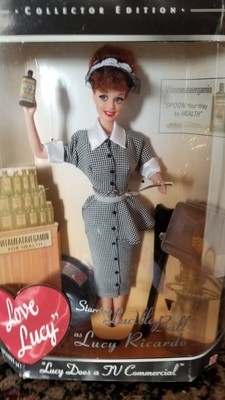 lucy does a tv commercial doll