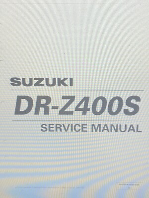 SUZUKI DR-Z400S サービスマニュアル DRZ400S/SM Factory Service and Repair Manual - Adventure Bike