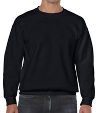 Gildan Heavy Blend Sweatshirt Long Sleeve Crew Neck Pullover Jumper S-5XL