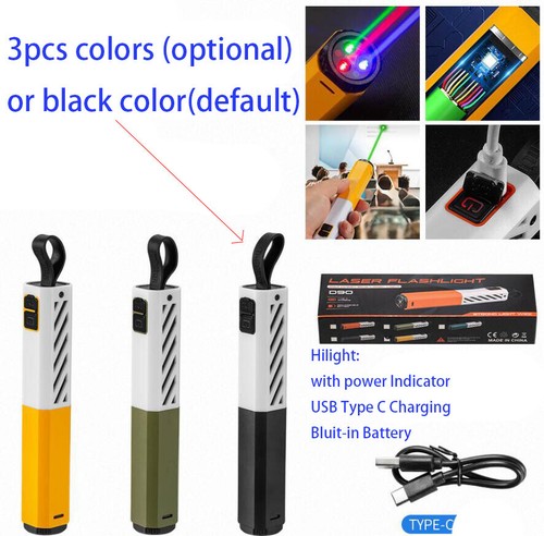 Più Nuovo Puntatore Laser 3 in 1 Verde Rosso Blu per Vendita Didattica PPT - Foto 2 di 17