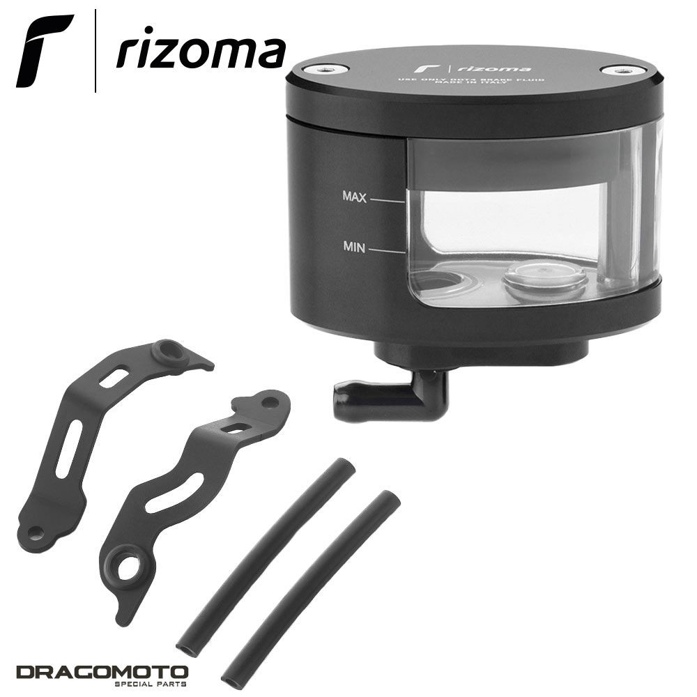Bocal liquide Next Rizoma CT127B CT461B noir pour moto Ducati Panigale V4 SP