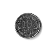 2005 Poland - 10 Groszy - 754 - Copper Nickel - 2.5g