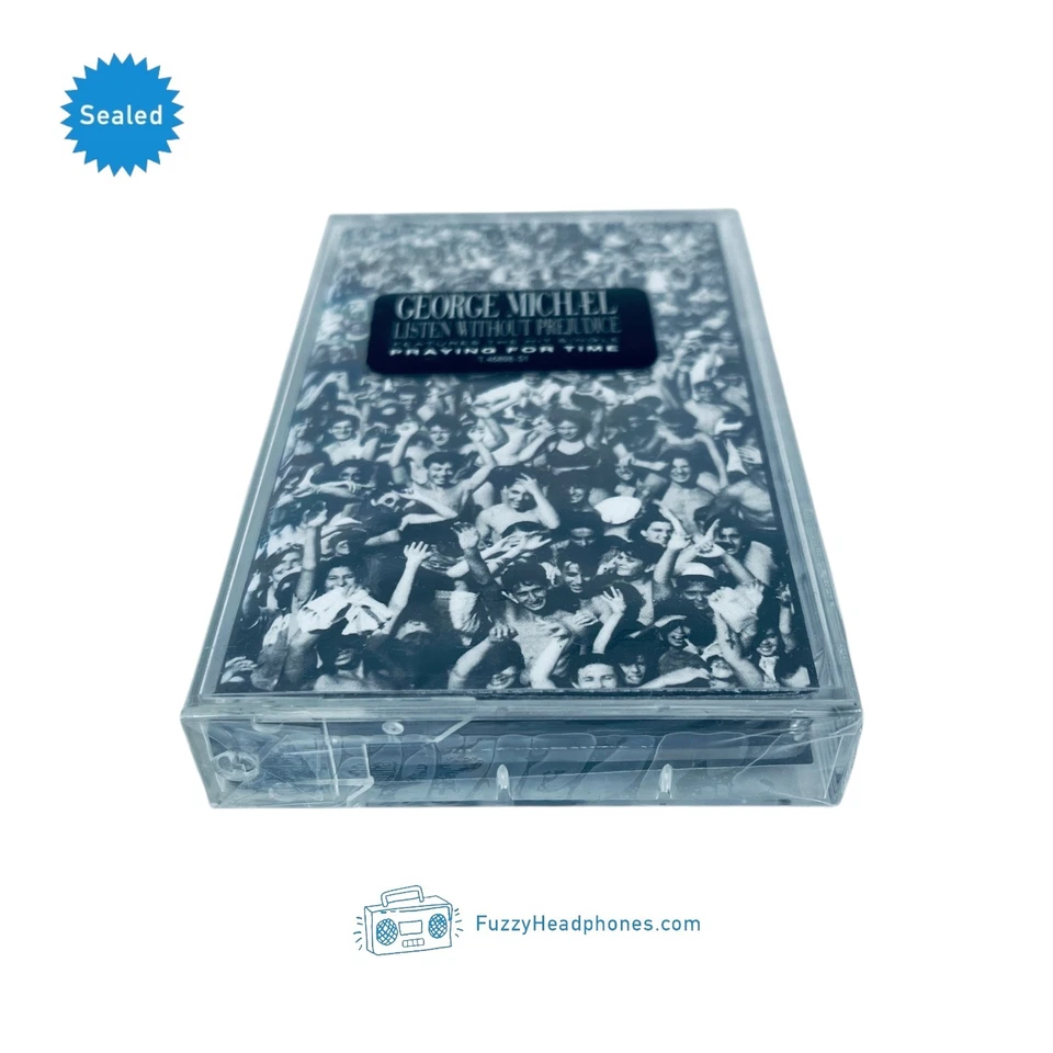 George Michael – Listen Without Prejudice Vol. 1 Cassette Tape (1990) SEALED - Image 4 of 4