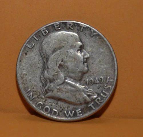 1949 Franklin half dollar
