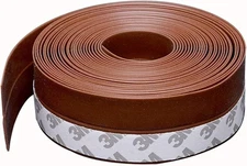 Weather Stripping, Door Seal Strip Self Adhesive Silicone Draft Bottom Gap Repla