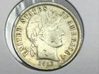 1913-S Barber Dime in extremely fine/almost uncirculated