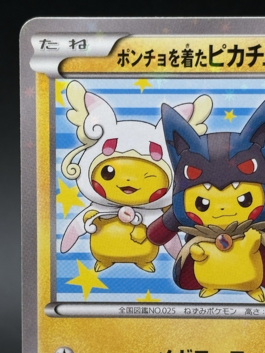 Poncho-wearing Pikachu - 203/XY-P Promo Holo Japanese ver 2015 Pokmon Card EX | eBay Poncho-wearing Pikachu - 203/XY-P Promo Holo Japanese ver 2015 Pokmon Card EX | eBay