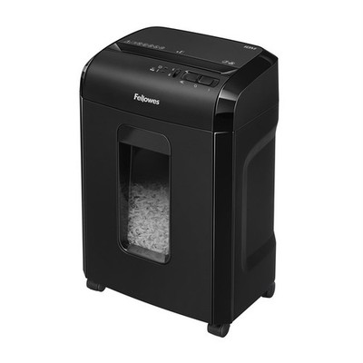Fellowes Powershred 10M Aktenvernichter Micro-Cut Schreddern 65 dB Schwarz