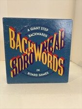 Backwords Board Game 1988 Random House Family Fun Board Game