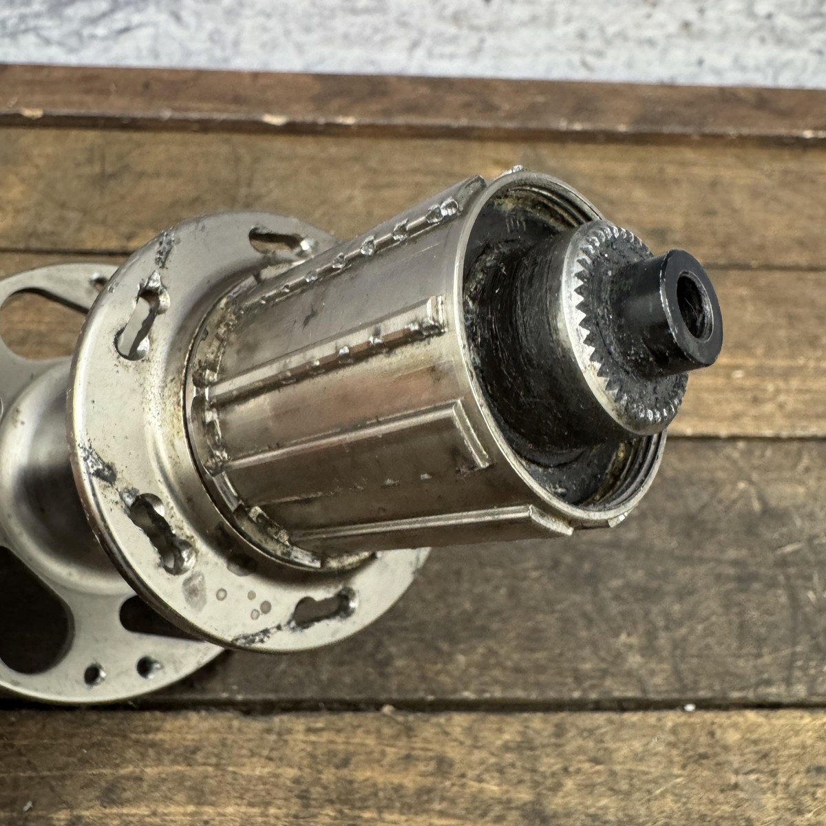 Rolf Rear Road Bike Hub 130mm 24h Shimano Freehub Silver Paired