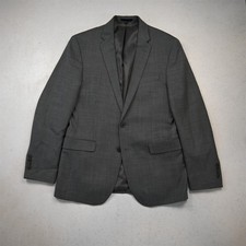 Jos A Bank 39R Gray Stretch Wool 1905 Soft Shoulder Blazer Jacket Sport Coat