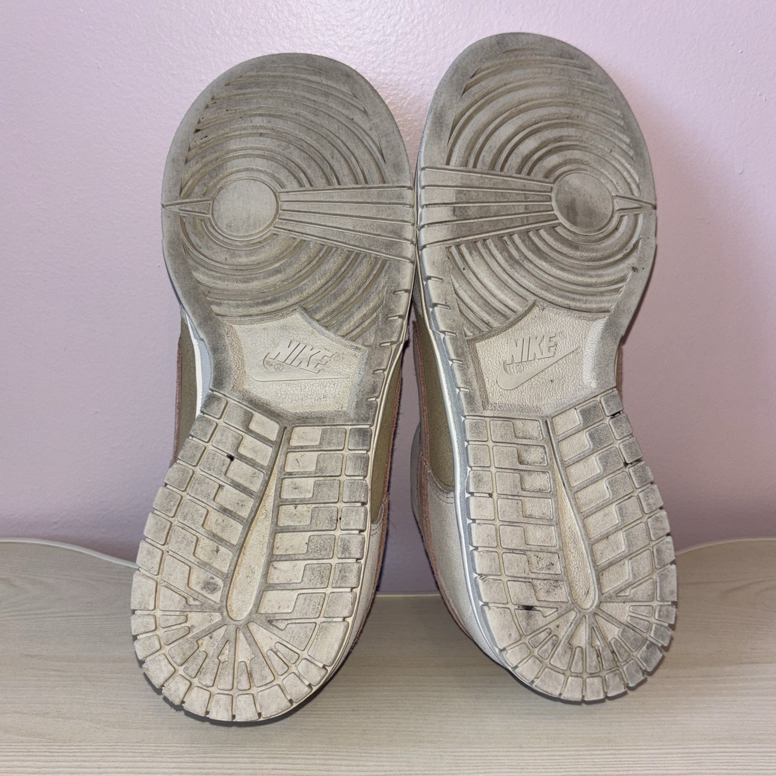 Nike Womens Size 10 Dunk Low Phantom Washed Coral thumbnail 9