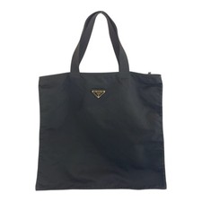 Prada Nylon Tessuto Triangle Logo Tote