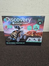 Discovery Kids NIB STEM 12-in-1 Solar Robot Vehicle Creation Kit - 197 pcs