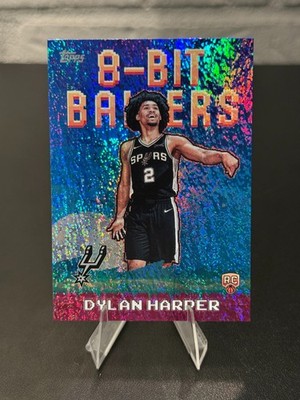 2025-26 Topps Flagship NBA - 8-Bit Ballers Dylan Harper #8B-32 Holofoil (RC)