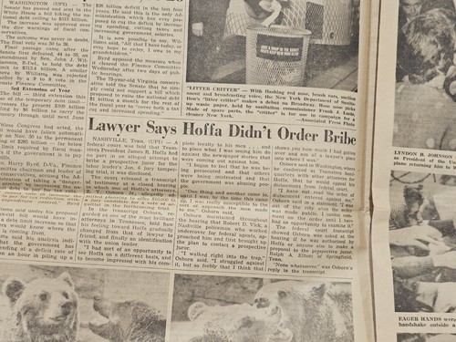 Vintage STARS and STRIPES Europe Edition, from 1963 Kennedy Slain In Memoriam - Picture 7 of 9