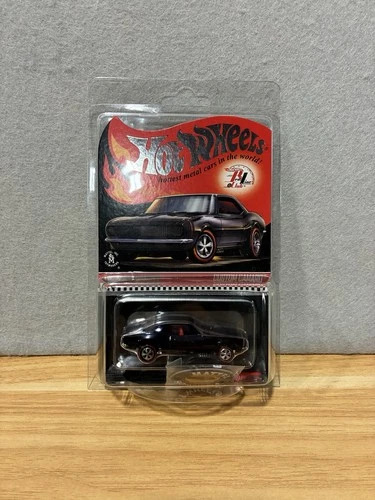 2019 Hot Wheels RLC Red Line Club Membership Custom Camaro Patch & Button