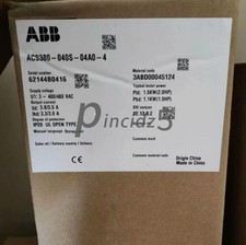 New ABB ACS380-040S-04A0-4 , 1-Year Warranty