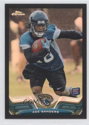 2013 Topps Chrome Black Refractor 80/299 Ace Sanders #79 Rookie RC 2d7
