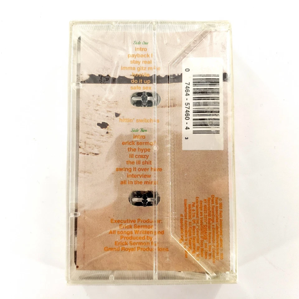 Erick Sermon No Pressure Cassette Tape Brand New Sealed - Image 2 of 4