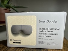 Therabody Smart Goggles SmartSense Soothe Massager Therapy TM03348-01 NEW