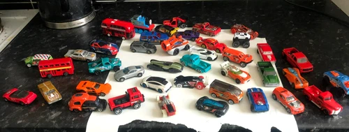 Job Lot Of 30 Hot wheels Corgi Matchbox And Others Diecast Toy Cars Bundle