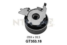 SNR Spannrolle Zahnriemen GT353.18 für OPEL ASCONA OMEGA NUBIRA C89 ASTRA CC T85