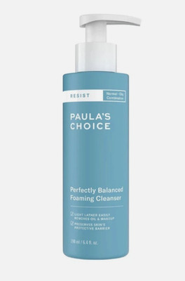 Paula's Choice Perfectly Balanced Foaming Cleanser RESIST 6.4 Oz New Sealed