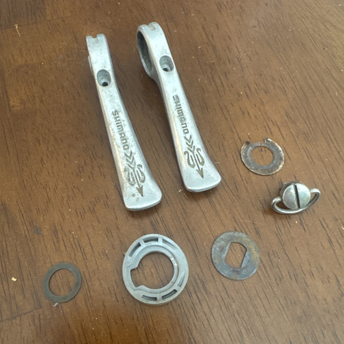 Shimano Retro NOS Golden Arrow Shifters a incomplet a Downtube Leviers