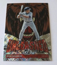 Ryne Sandberg 2022 Panini Donruss Baseball Unleashed #UL-18 Electric Diamond 💎