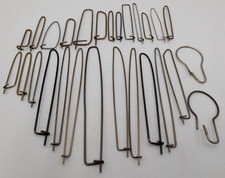 Vintage Hand Made Knitting Tools Stitch Holders 25pcs Assorted sizes