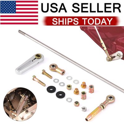 21'' Adjustable Column Shift Linkage Kit ACA-1800 For GM TH-350 TH-400 4L60 4L60E