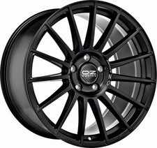 4x Alufelgen OZ SUPERTURISMO LM MATT BLACK+SILVER LETTERING 8x18 ET35 LK5 112 18 4x Alufelgen OZ SUPERTURISMO LM MATT BLACK+SILVER LETTERING 8x18 ET35 LK5 112 18