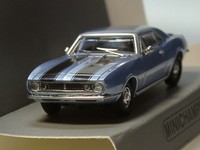 Minichamps Chevrolet Camaro, 1967, Blau Met. - 870 144021 - 1:87