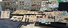 Vtg Earrings lot 67 Pairs Gold Silver Tone Mixed Metal material costume jewelry