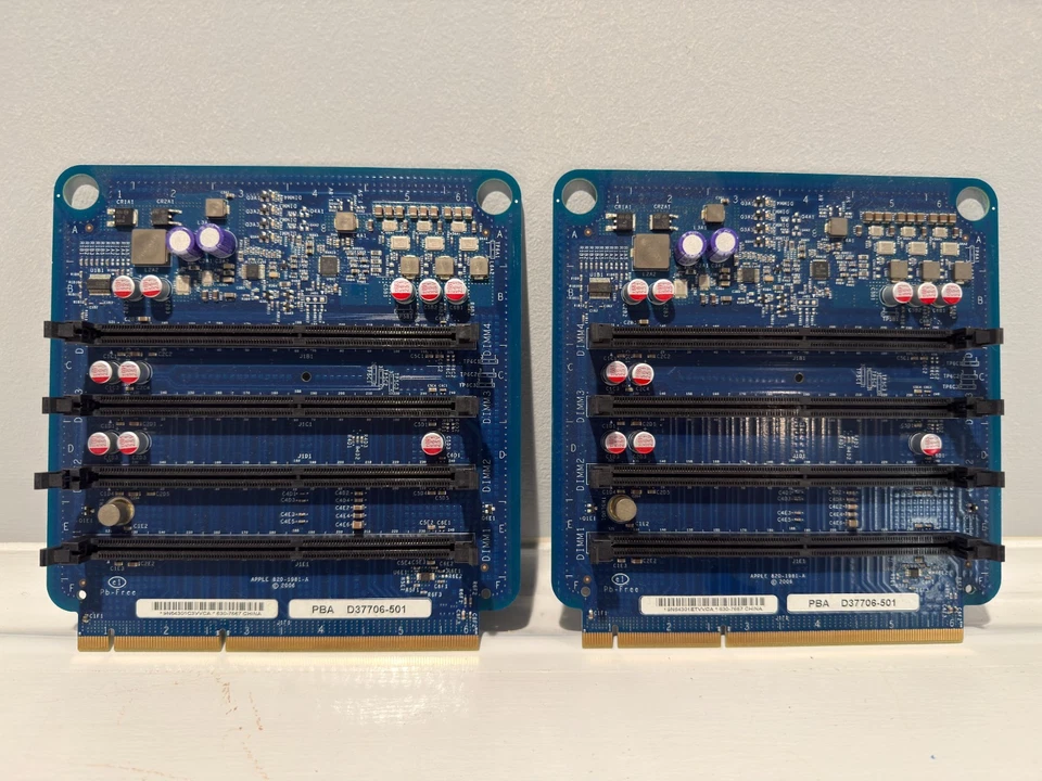 Apple Mac Pro 1,1 / 2,1 2 x Memory Riser Board - Image 3 of 3