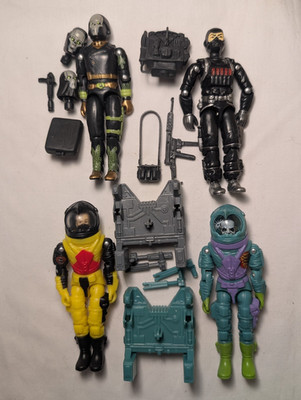 GI Joe Black Major Cobra Commander Beachhead Payload X2