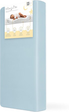 Snuggles Extra Firm Dual-Sided Baby Crib Mattress with Breathable Fabric, Water