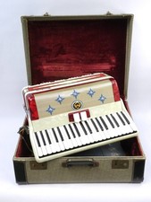 Accordéon pour piano Cardoni 41 touches 120 basses - Fabriqué en Italie avec étui