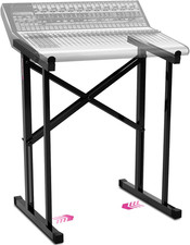 Portable Audio Mixer Stand - Angled Foldable & Adjustable Studio Music Mixer Syn