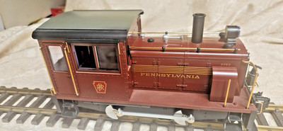 LGB 23630 PRR Pennsylvania Railroad Diesel Switcher Tuscan Red - G Scale - Ex