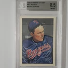 Bowman 1990 Tiffany Art Insert #8 Nolan Ryan BGS 8.5 Texas Rangers MLB Card