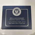 2025 250th Anniversary US Navy American Eagle One Ounce Silver Proof Coin