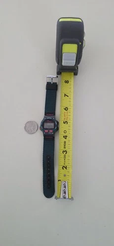 Vtg Women's Timex Ironman Triathlon Watch Green Pink Digital 1995 - For Parts