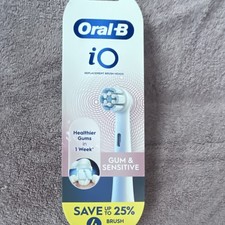 Oral-B iO Gum & Sensitive Replacement Brush H...