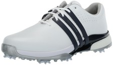 NEW Adidas Tour 360 24 Golf Shoes - White / Navy / Silver - 13